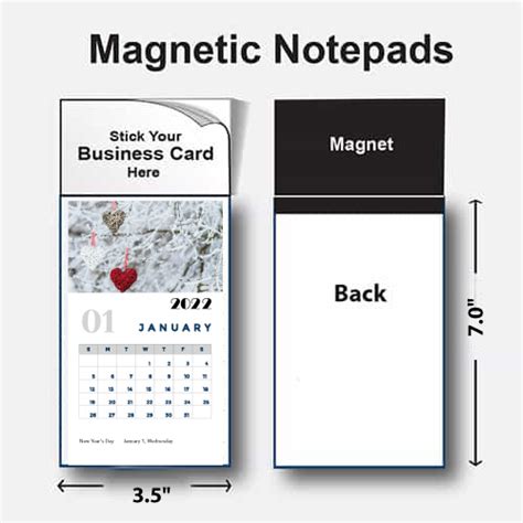 Magnetic Business Card Calendars Ottawa Lettershop Print And Marketing