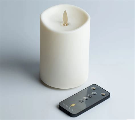 Luminara 4 Flameless Outdoor Candle Withremote Control