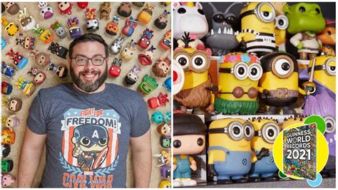 Largest Collector Of Funko Pops Owns Over 5000 Figurines Guinness