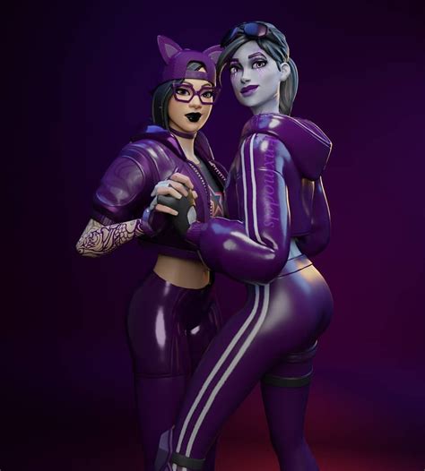 Lynx And Dar Bomber Purple Suit In 2021 Lynx Fortnite Skin Wallpaper