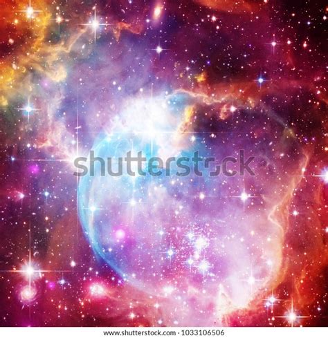 Galaxy Nebula Gas Particles Starfield Elements Stock Photo Edit Now