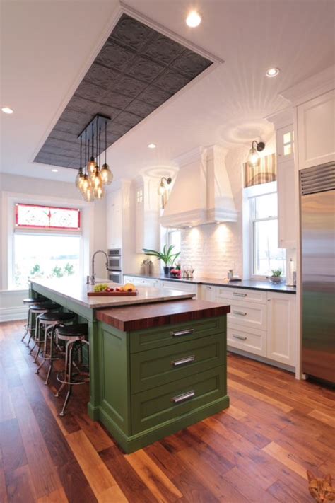 When it comes to designing a fully functional and organized kitchen, kitchen islands will help to fulfill all of your cooking and entertaining needs. Pin by T. Lee Smith on If You Can't Stand The Heat | Green ...