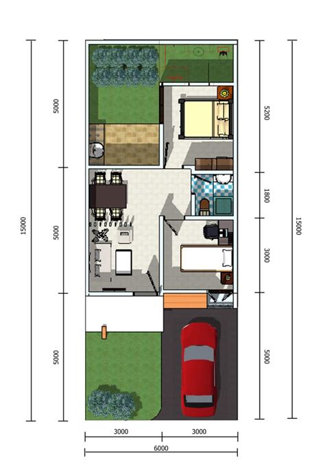 Gambar rumah sederhana dengan denah rumah minimalis ukuran 6x10 terbaru tahun ini telah kami sajikan secara khusus untuk rumah terbaik anda. 60+ Denah Rumah Minimalis (1 & 2 LANTAI, Type: 36, 45, 60 ...