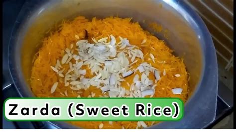 Zarda Recipe In Urdu Sweet Rice By Daily Food Easy And Simple Recipes