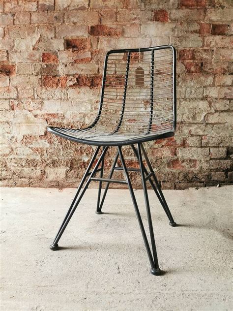 Six Steel Framed Chairs By Cambrewood