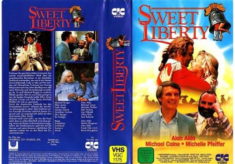 Sweet Liberty 1986 On Cic Video Germany Vhs Videotape