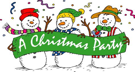 Christmas Party Clipart Free Clip Art Library