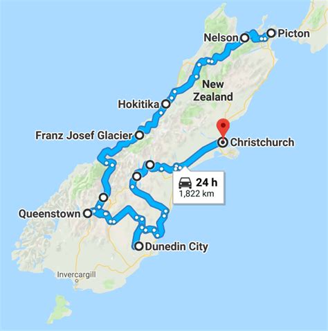 New Zealand South Island Itinerary 2 Weeks Highlights