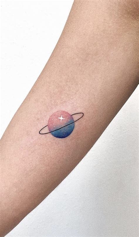 Saturn Tattoo Tat2o