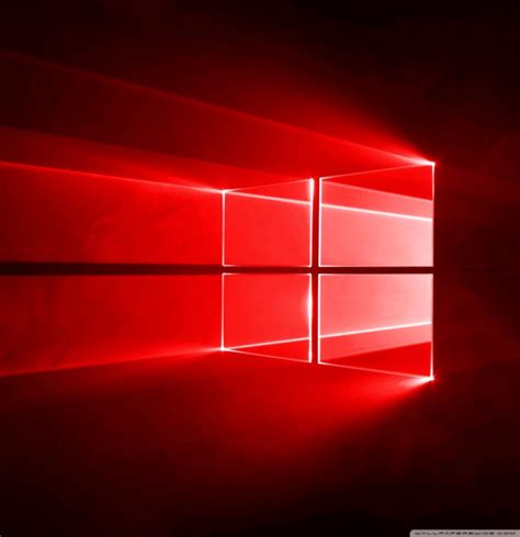 Windows 10 Red Wallpaper 4k 2262102 Hd Wallpaper And Backgrounds