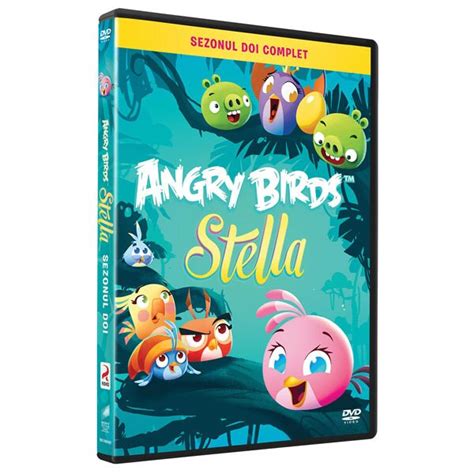 Angry Birds Stella Stella Sezonul 2 Dvd