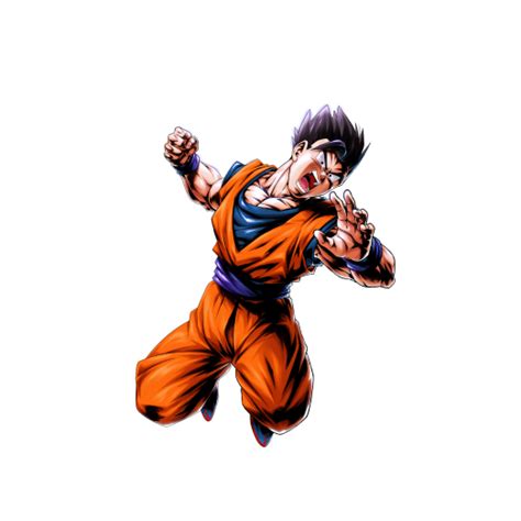 Esta espada perteneció a gohan al principio de dragon ball z, cuando piccolo lo acoge para entrenarle dejándolo solo durante medio año para que aprendiera a. SP Gohan (Adult) (Blue) Transformed | Dragon Ball Legends ...