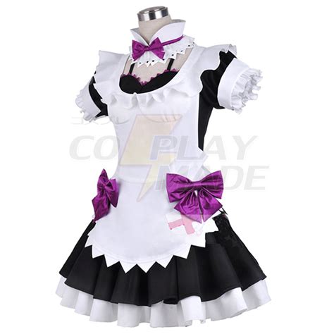 Love Live Maki Nishikino Maid Cosplay Costume Uk