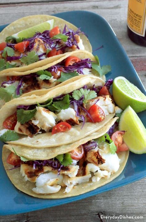 Maybe you would like to learn more about one of these? Easy Grilled Mahi-Mahi Fish Tacos Recipe | Mahi mahi fish ...