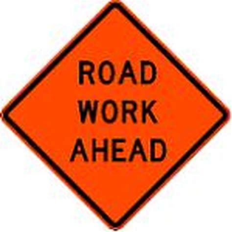 Traffic Safety Supplies Inc Permanent Work Zone Signs