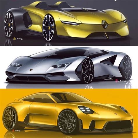 Car Design Daily 在 Instagram 上发布：“by Alan Derosier • Which Model Looks
