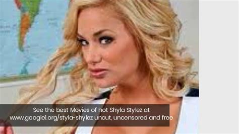 Enjoy The Uncensored Shyla Stylez Video Channel For Free Youtube