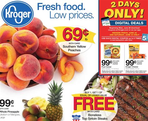 Kroger Weekly Ad: 6/20-6/26 :: Southern Savers