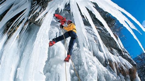 Ice Climbing Hd Wallpaper Background Image 1920x1080