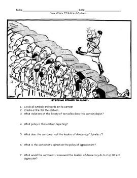 Feb 06, 2021 · to analyze political cartoons, start by looking at the picture and identifying the main focus of the cartoon, which will normally be exaggerated for comic effect. World War II Political Cartoons Worksheet with Answer Key ...