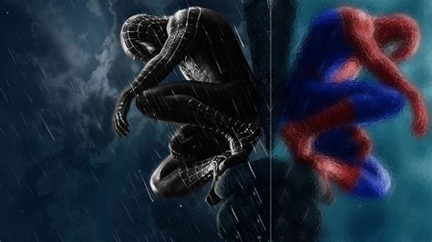 Spiderman 3 Black Spiderman Wallpapers Wallpaper Cave
