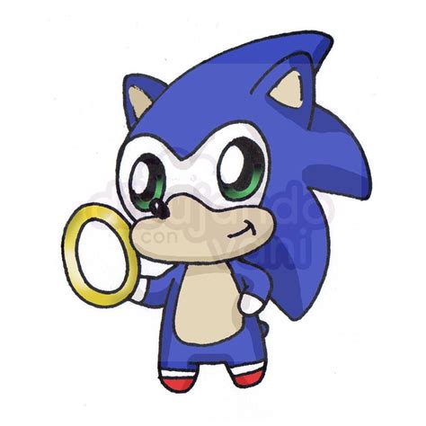 Sonic Kawaii Dibujando Con Vani
