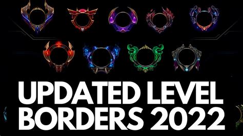 Riot Games New Ranked Borders In League Of Legends What Box Game
