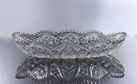 Eapg Imperial Glass Celery Dish Antique Daisy And Button Etsy