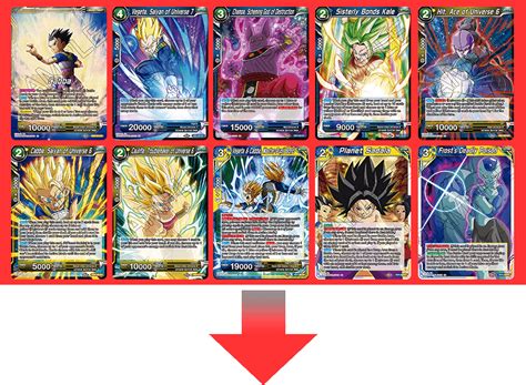 In the series, the saiyans from universe 7 are a naturally aggressive warrior race who were supposedly striving to be. Dragon Ball Super - Expert Deck 1 - Universe 6 Assailants ...