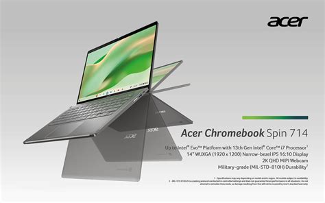 New Acer Chromebook Spin 714 Is Built For Productivity With An Eco
