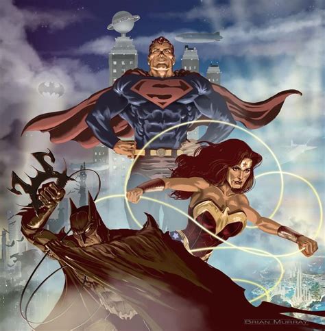 Dc Trinity By Adobewan On Deviantart Dc Trinity Superhero Comic