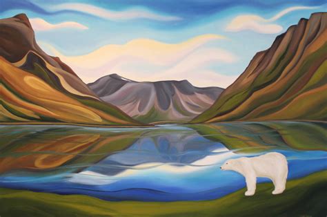 Arctic Paintings Linda Lang Artist