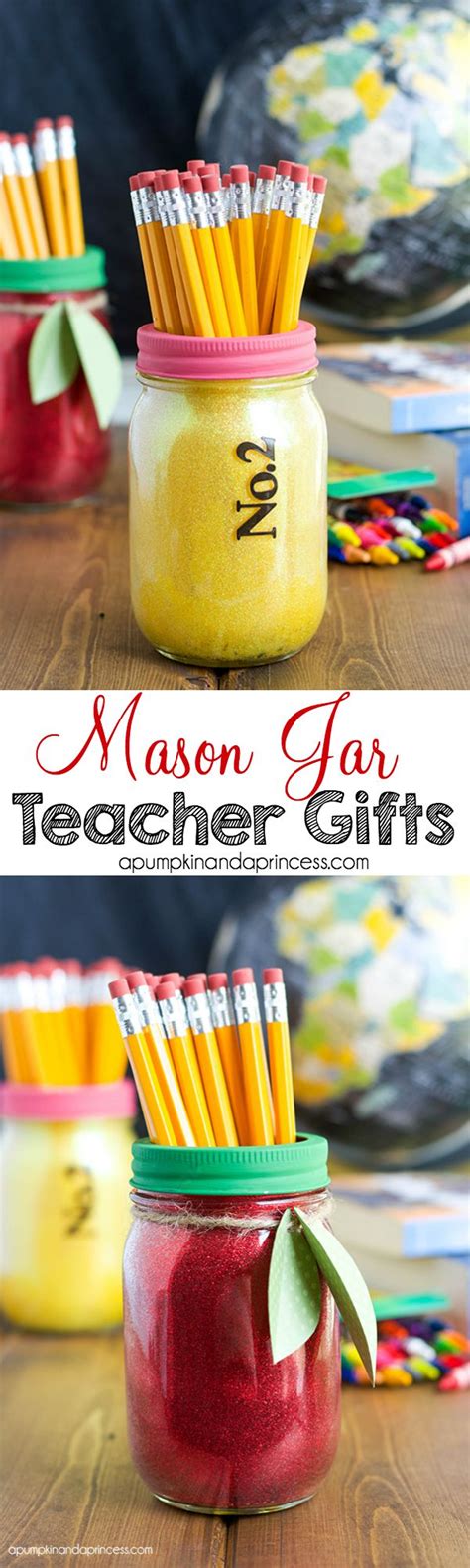 Maybe you would like to learn more about one of these? Glitter Mason Jar Teacher Gifts - A Pumpkin And A Princess