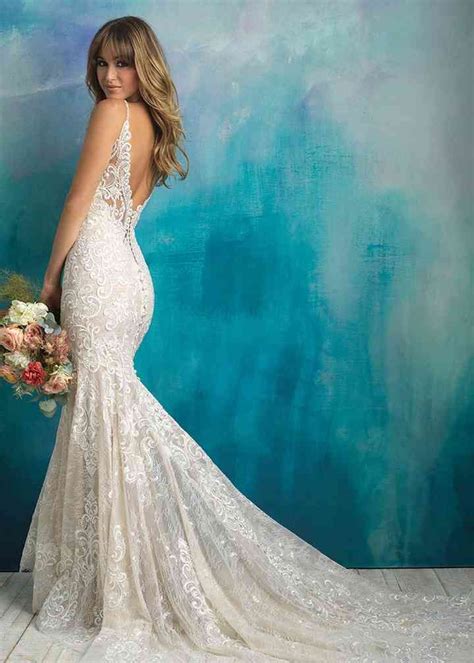 9501 sheath wedding dress by allure bridals allure bridals allure bridal