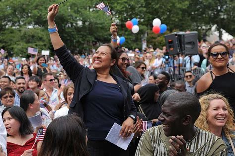 Almost 500 New Citizens Take Oath Faces Replenishing Democracy