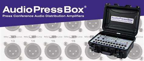 Audio Link System Company Ltd Audio Press Box Eng