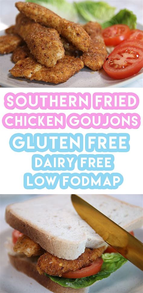 To have a healthy element in this dish, you can add some of your favourite veggies and savour the flavourful taste. Gluten free southern fried chicken goujons recipe (low ...