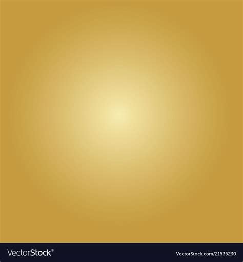Golden Gradient Background Radial Gradient Vector Image