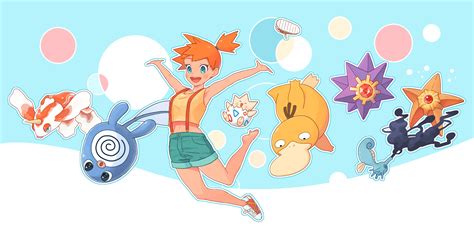 Misty Psyduck Togepi Staryu Starmie And More Pokemon And More