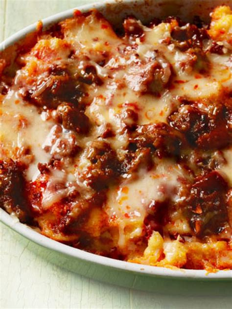 Drain off the excess fat. Chorizo and Polenta Lasagna | Recipe | Food network ...