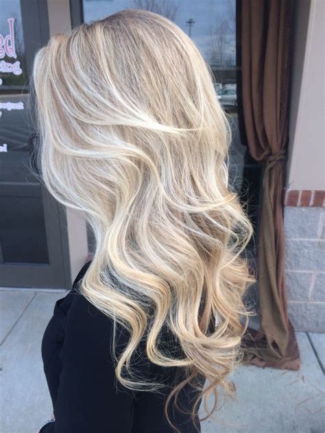 Blonde Balayage Light Blonde Hair Blonde Hair With Highlights