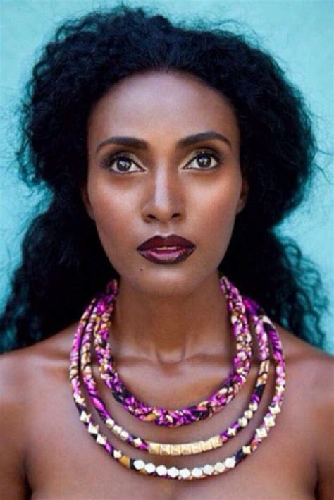 Ethiopian Model Weyni 😍 Stunning Natural Hair Beauty Ethiopian