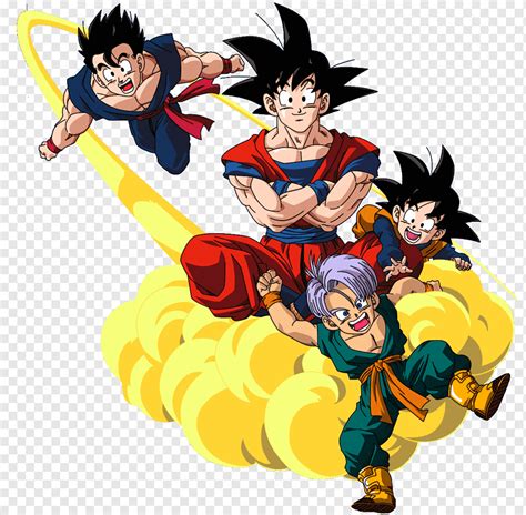 Goten Gohan Trunks Vegeta Goku Png X Px Watercolor Cartoon The Best