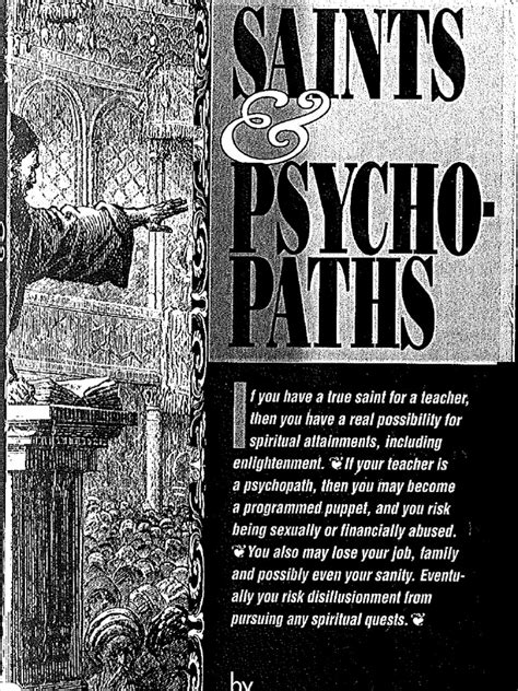 Saints And Psychopaths Pdf Meditation Psychopathy