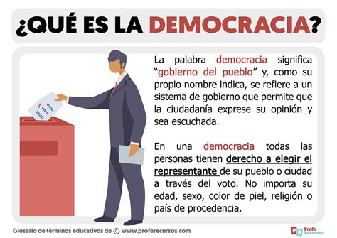 Qué Es La Democracia