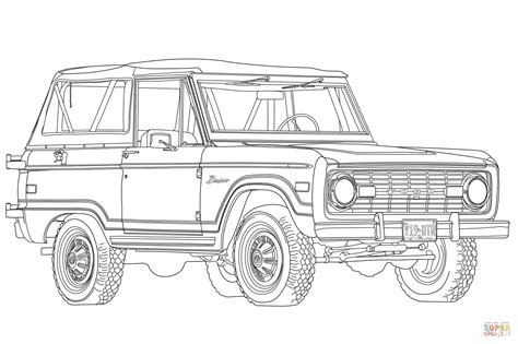 Raptor® is a tough durable truck bed liner and protective coating. 1966 Ford Bronco | Super Coloring | Ford bronco, Bronco ...