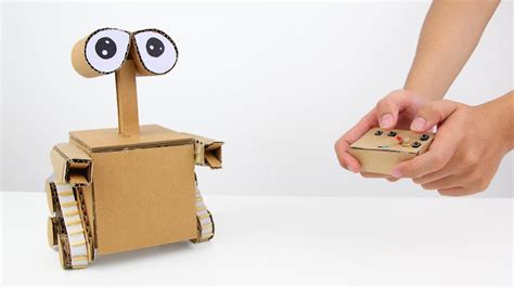 How To Make Wall E Robot From Cardboard Youtube