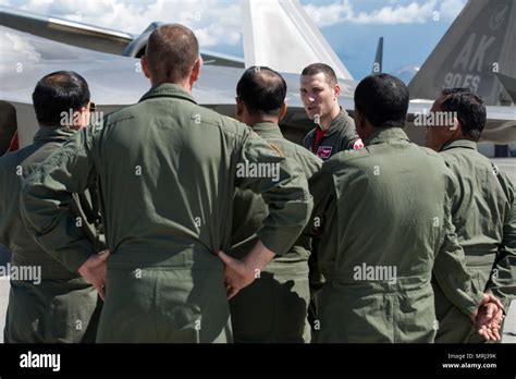 A F 22 Raptor Pilot Assigned To The 90th Fighter Squadron Answers