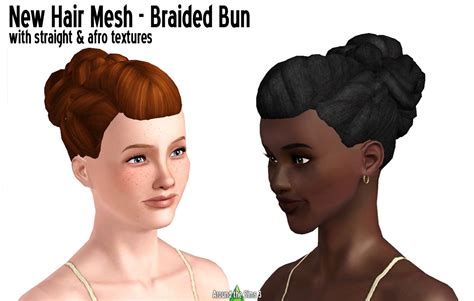 The Sims 3 Cc Hair Buns Snapmaxb