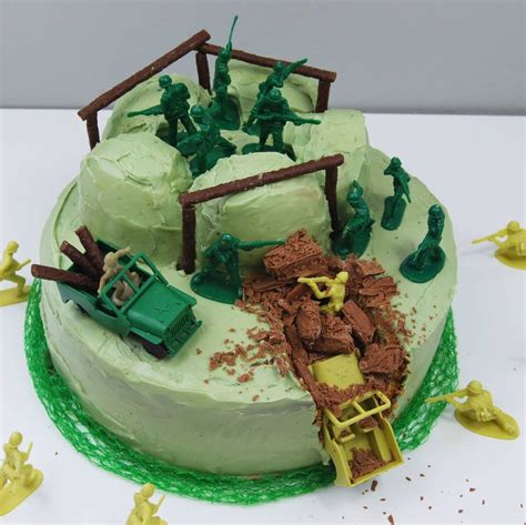 Check out our army cake decoration selection for the very best in unique or custom, handmade pieces from our party décor shops. 32+ Excellent Picture of Army Birthday Cakes | Army ...